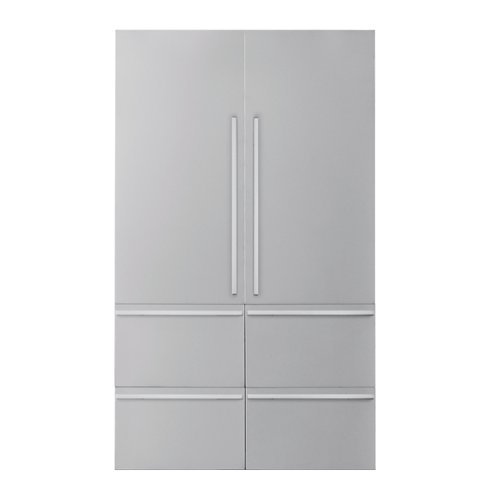 SKS - Transitional Series Panel Kit For 48-Inch French Door Refrigerator - Satin Stainless Steel