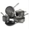 Tramontina - 10PC Hard Anodized Cookware Set - Gray-Angle_Standard