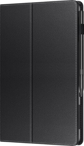 SaharaCase Folio Case for Samsung Galaxy Tab S7 FE, Tab S8+, Tab S9+, and Tab S9 FE+ - Black GLOBAL SHIPPING