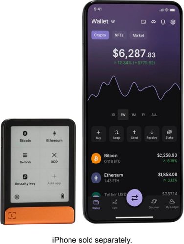 Ledger Flex Crypto Hardware Wallet - E Ink Touch Screen - Bluetooth - Orange HOW TO BUY