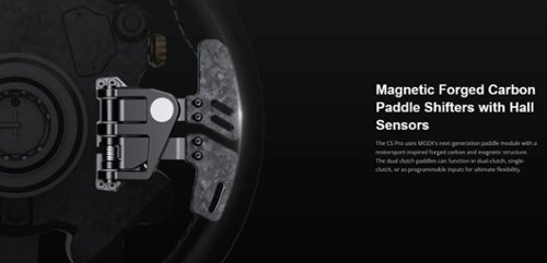 Moza Racing CS Pro Sim Racing Steering Wheel for Windows - Black BUY IN MIDDLE EAST