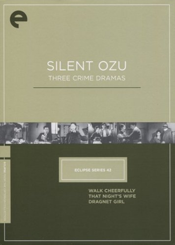 Silent Ozu: Three Crime Dramas [Criterion Collection] [3 Discs]