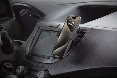 Scosche GravityGrip 3-in-1 Window Dash Vent Mount for Mobile Phones - Black WHERE TO BUY