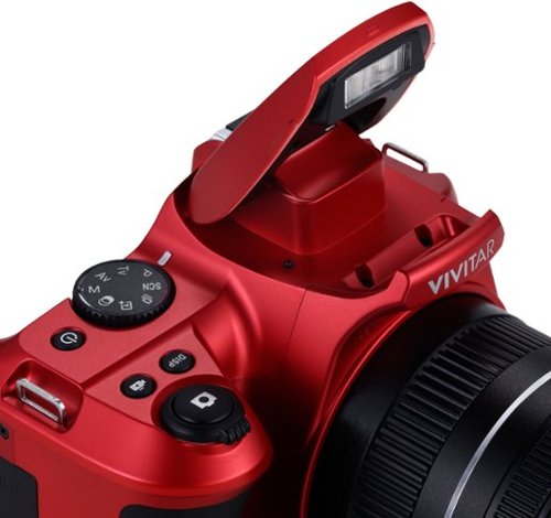 Vivitar 10x Bridge Camera - Red GLOBAL SHIPPING
