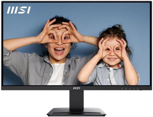 MSI - PRO MP273U 27" UHD 100Hz 4ms Adaptive Sync Monitor with HDR ready ,Built-in Speakers (DisplayPort, HDMI ) - Matte Black