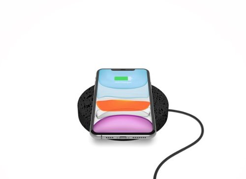 Einova Eggtronic Stone 10W Wireless Charging Pad for Qi-enabled Devices - Lava stone INTERNATIONAL SHIPPING