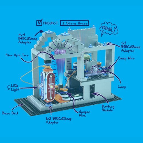 Elenco Snap Circuits BRIC Structures WORLDWIDE DELIVERY