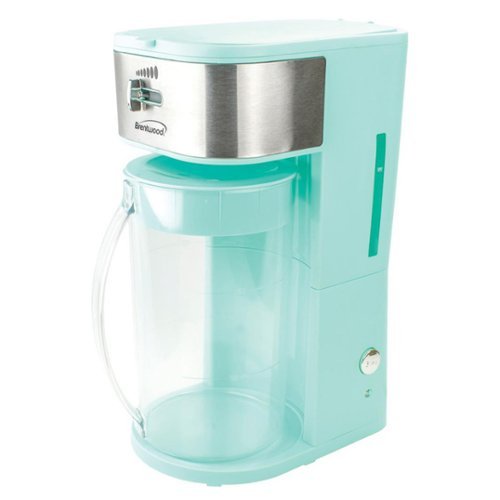 Brentwood - Iced Tea and Coffee Maker with 64 Ounce Pitcher - Blue-Front_Standard 