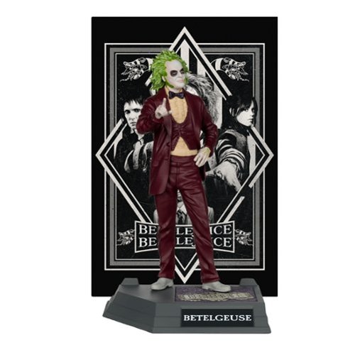 McFarlane Toys - 6" Posed Beetlejuice Beetlejuice Figure