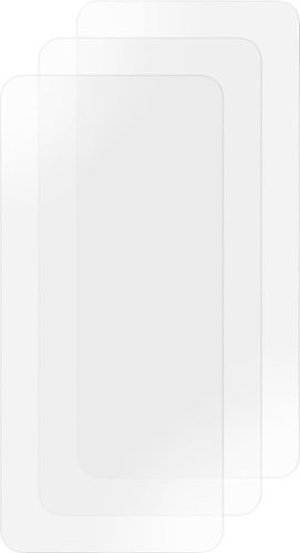 Insignia™ - Glass Screen Protector for Samsung Galaxy S25 and S24 (3-pack) - Clear