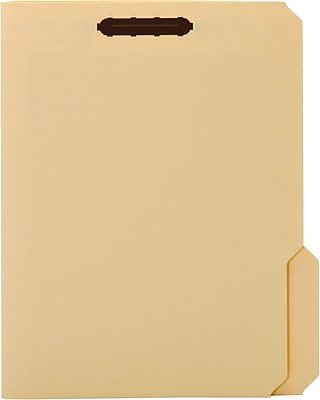 Pendaflex - Heavy Duty Fastener Folders, 3/4" Expansion, 1/3 Cut Tabs, Letter Size, 50/Box (14537-18PT) - Manila