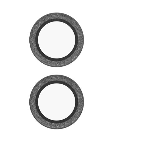 ZAGG Glass Elite Anti-Reflective Lens Protector for Apple iPhone 17/16+/16 - Silver Glitter BUY IN AUSTRALIA