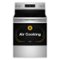 Whirlpool - 5.3 Cu. Ft. Freestanding Electric Convection Range with No Preheat Air Fry and Air Baking - Stainless Steel-Front_Standard 