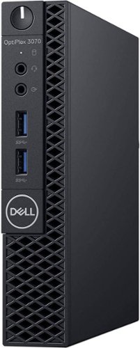 Dell - Refurbished Excellent - Optiplex 3070 Micro Intel i7-9700T 16GB 256GB SSD Windows 11 Pro - Black-Front_Standard 