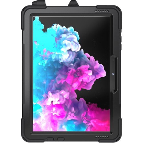 SaharaCase PROTECTION Hand Strap Series Case for Microsoft Surface Go 4 and Surface Go 3 - Black WORLDWIDE DELIVERY
