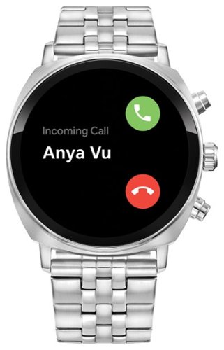 Citizen CZ Smart 41mm Unisex Stainless Steel Casual Smartwatch with Stainless Steel Bracelet - Silver GLOBAL SHIPPING