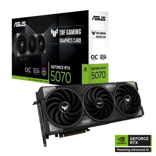ASUS TUF Gaming NVIDIA GeForce RTX 5070 OC Edition 12GB GDDR7 PCI Express 5.0 Graphics Card - Black HOW TO BUY