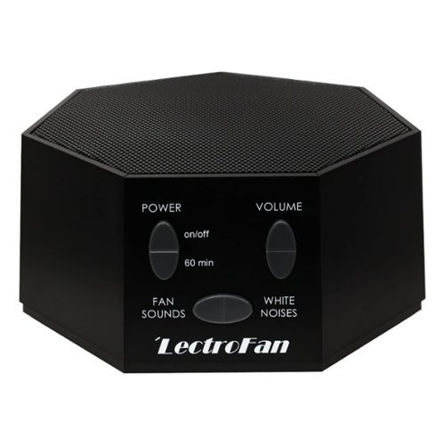 Adaptive Sound Technologies - LectroFan Classic White Noise Machine - Compact Sleep Sound Machine - 20 Non-Looping Fan & White Noise Variations-Front_Standard 