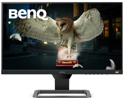 BenQ - EW2480 24" IPS LED 1080p 75Hz Freesync HDRi Monitor (HDMI) - Black/Metallic Gray-Front_Standard 