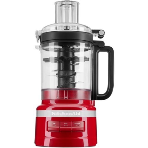 KitchenAid - 9-Cup Food Processor - Empire Red