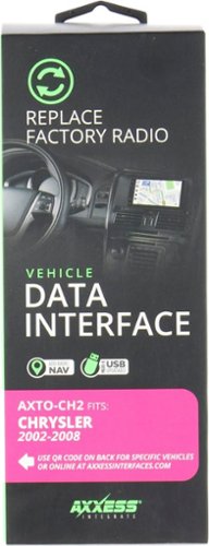 Metra AXXESS Data Interface With Data Signal Turn-on for 2003-2008 Chrysler Vehicles - Multi GLOBAL SHIPPING