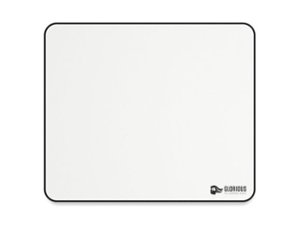 Glorious - Stealth Edition Cloth Gaming Mouse Pad with Stitched Edges (Large) - White
