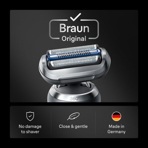 Braun Series 7 Electric Shaver 74S Replacement Head, Compatible with 70, 71, 72, and 73 Generation Shavers - Silver WORLDWIDE DELIVERY