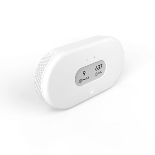 Airthings View Plus Air Quality/Radon/Carbon Dioxide/Temperature/Humidity with Alexa and Google Assistant - Matte White WORLDWIDE DELIVERY