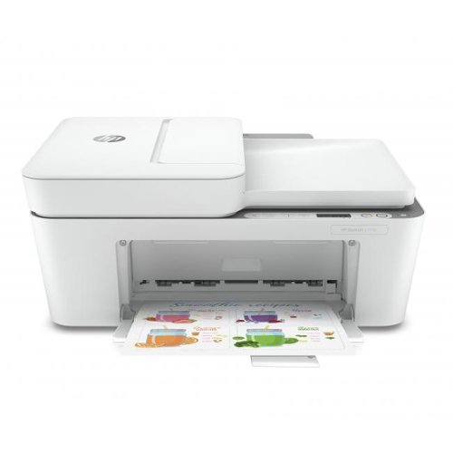 HP - DeskJet 4158e All-in-One Printer - Print, Copy, Scan, and Fax - 60-sheet input tray - 25-sheet output tray - Print - Unknown-Front_Standard 