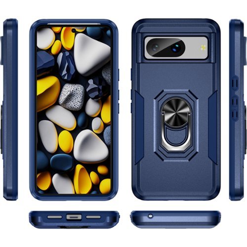 SaharaCase Military Kickstand Series Case for Google Pixel 8 - Blue HOW TO BUY
