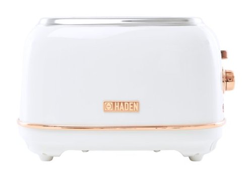 Haden - Heritage 2 Slice Toaster - Ivory/Copper-Front_Standard 