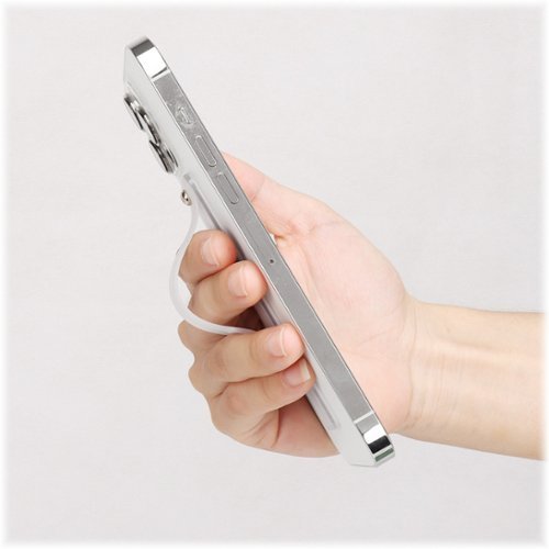 SaharaCase FingerGrip Cell Phone Holder Strap for Most Cell Phones - White GLOBAL SHIPPING