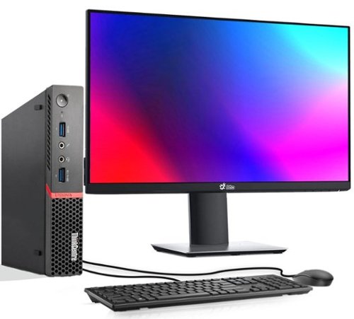  Lenovo - Refurbished Excellent - Tiny Desktop PC M-Series | AMD Ryzen 3 (3.20GHz ) | 16GB DDR4 Ram | 128GB SSD | Wi-Fi | 22" LED | KB &amp; M | Window 11 Pro