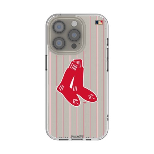 Keyscaper - MLB - Boston Red Sox - Cooperstown iPhone Clear Case - 16e - Multicolor-Front_Standard 