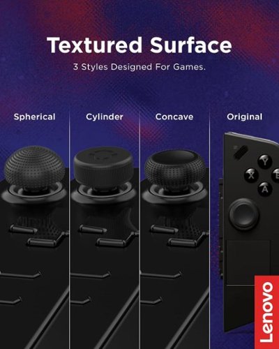 Lenovo Legion Go Joystick Caps - Eclipse Black WORLDWIDE DELIVERY