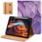 DTTO - Case for iPad 11th Gen 11" 2025 (A16) & 10th Gen 10.9" 2022, Leather Folio Cover with Pencil Holder & Auto Wake/Sleep - Purple Marble-Front_Standard