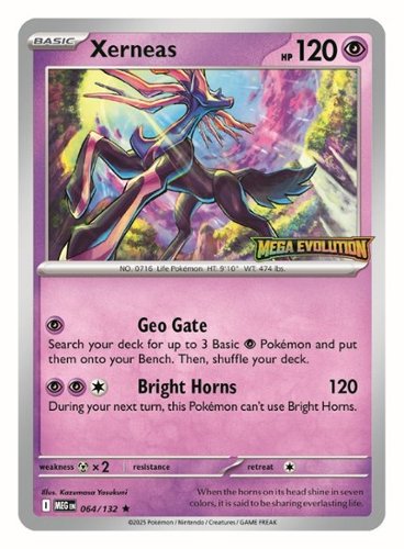  Pokmon - TCG Promo Card - Xerneas