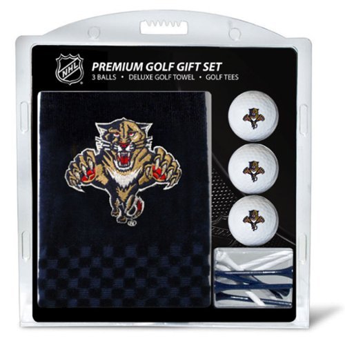 Team Golf - Florida Panthers Embroidered Golf Gift Set - Multicolor-Front_Standard 