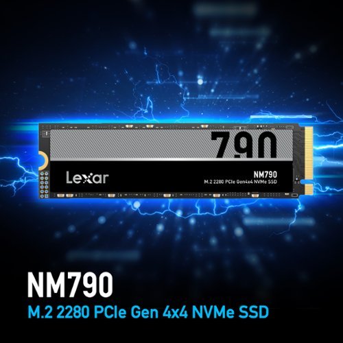 【新品】Lexar NM790 2TB NVMe M.2 SSD Gen4 Lexar 2TB Lexar® NM790 M.2 2280 PCle Gen4x4 NVMe SSD LNM790X002T