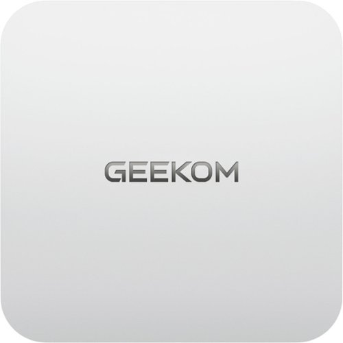 GEEKOM - Mini PC A8 Max With AMD Ryzen 7 8745HS 16GB DDR5 1TB SSD Dual LAN, Radeon 780M Mini PC Windows 11 Pro/USB4/8K - Silver