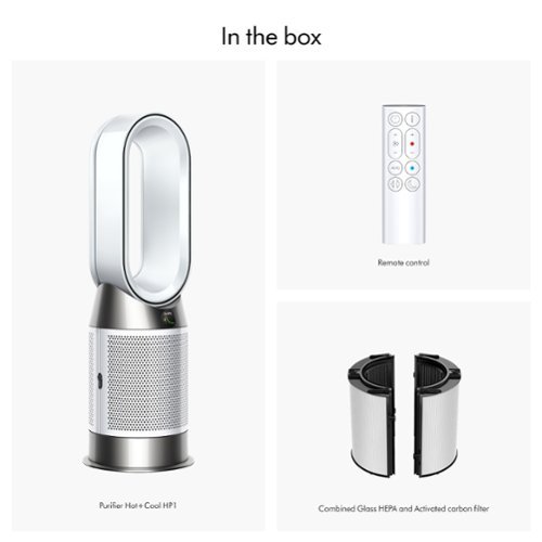 dyson hot＋cool Dyson Purifier Hot+Cool HP1 White/White 519311-01 - Best Buy