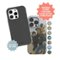 Pela - Phone Case with MagSafe Module for Apple iPhone 16 Pro + Bonus Custom Case Activation Code - Black-Front_Standard