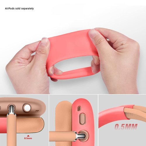 SaharaCase Combo Kit Case for Apple AirPods Max - Orangish Pink GLOBAL SHIPPING