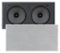 Sonance - VP66 LCR SINGLE SPEAKER - Visual Performance 6-1/2" 2-Way In-Wall Rectangle LCR Speaker (Each) - Paintable White-Front_Standard