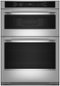 KitchenAid - 30" Built-In Electric Convection Combination Wall Oven with Microwave and Air Fry Mode - Stainless Steel-Front_Standard