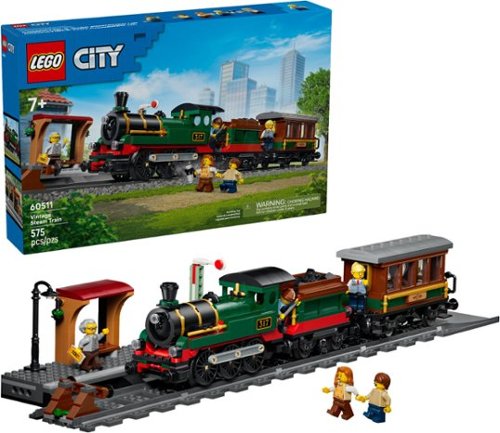 LEGO - City Vintage Steam Train Building Toy 60511