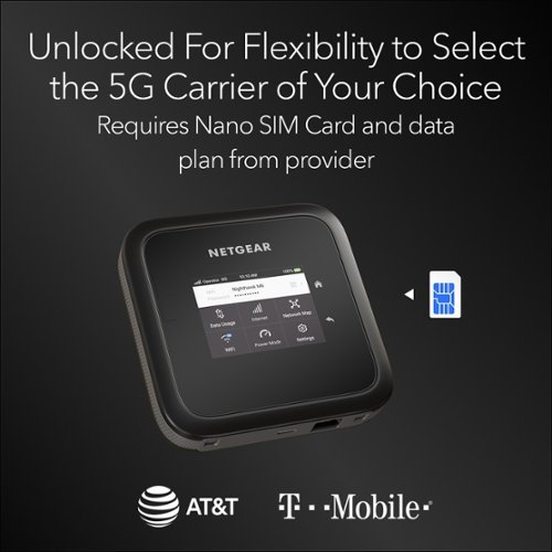 NETGEAR Nighthawk M6 5G WiFi 6 Hotspot - Black (Unlocked) WHERE TO BUY