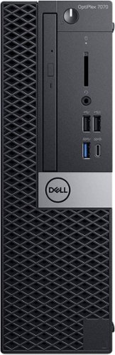 Refurbished Dell OptiPlex 7070-SFF Desktop - Intel Core i7 - 16GB Memory - 500GB SSD - Black