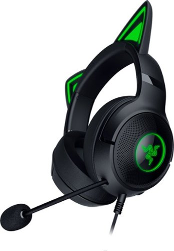 Razer Kraken Kitty V2 Wired Gaming Headset for PC, Mac, Nintendo Switch, Steam Deck, Mobile, and Tablet - Black SHOP ONLINE