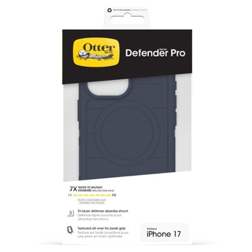 OtterBox Defender Series Pro Hard Shell for Apple iPhone 17 - Blue WORLDWIDE DELIVERY